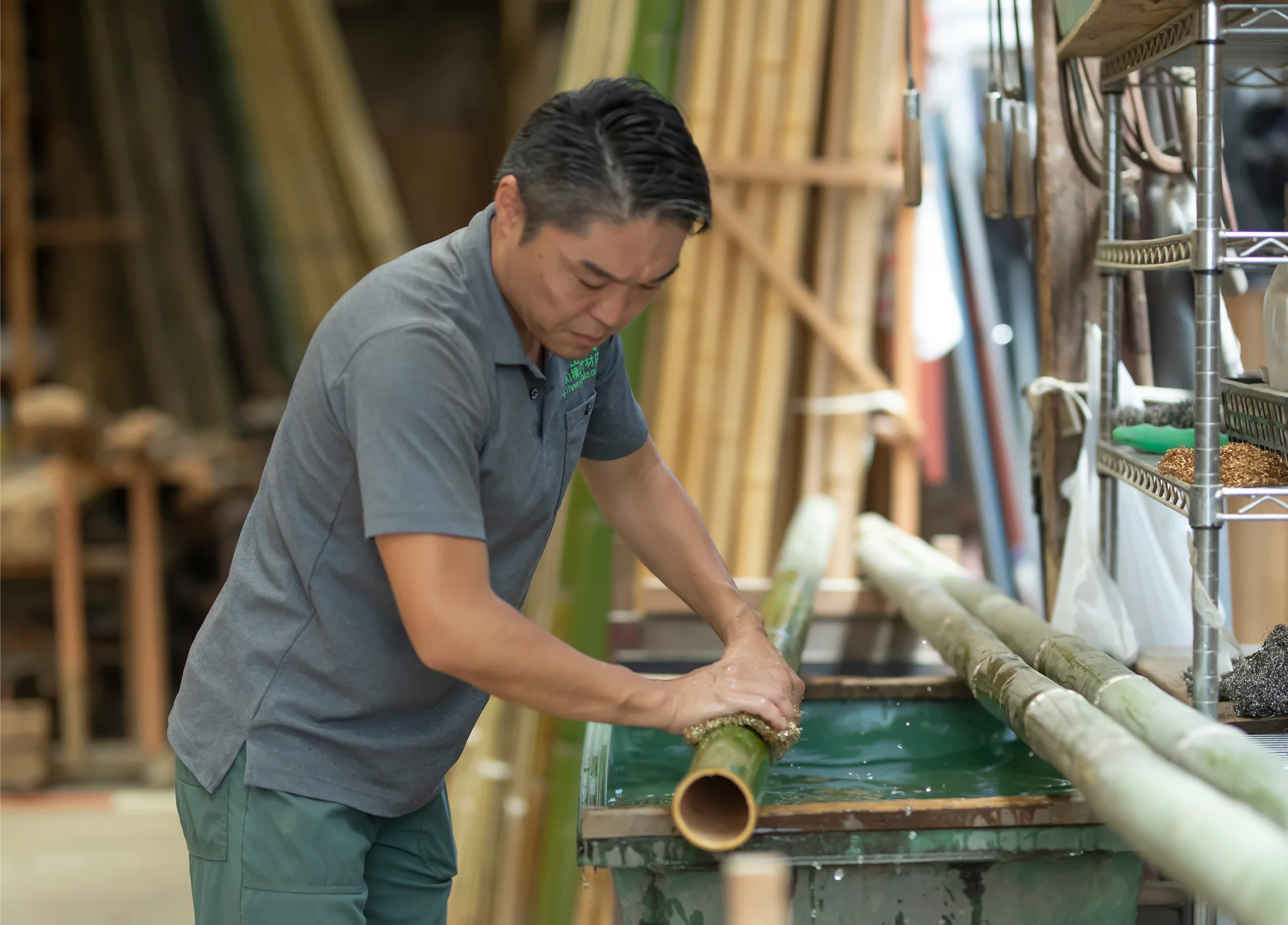 加工工程 | 有限会社 横山竹材店|竹・竹垣・竹材卸問屋|Yokoyama Bamboo Products