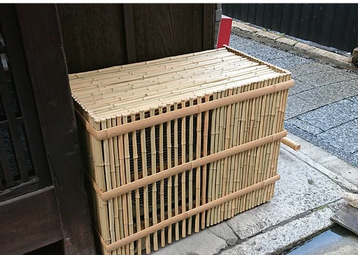 衝立 室外機隠し