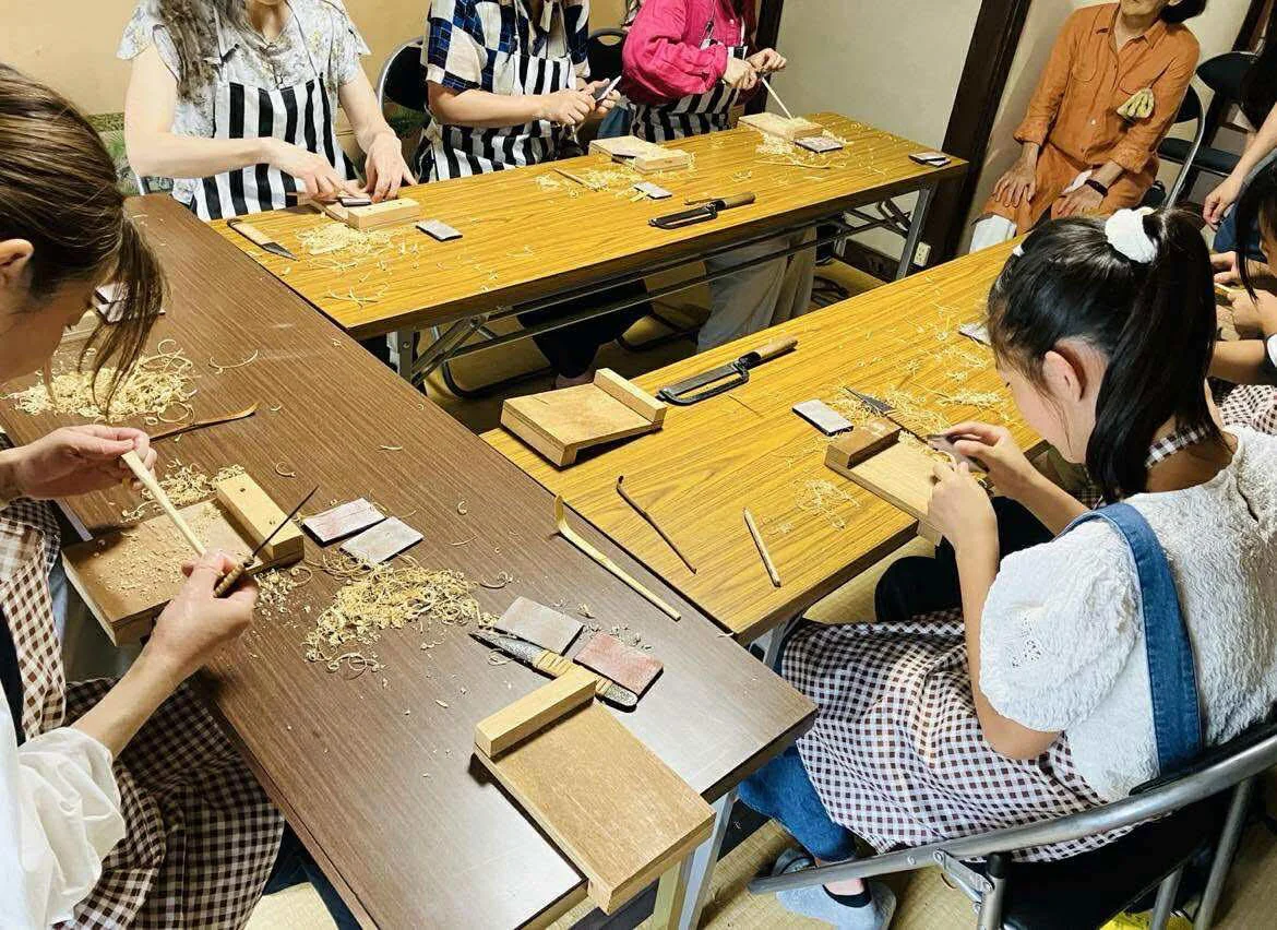 「茶杓」作り