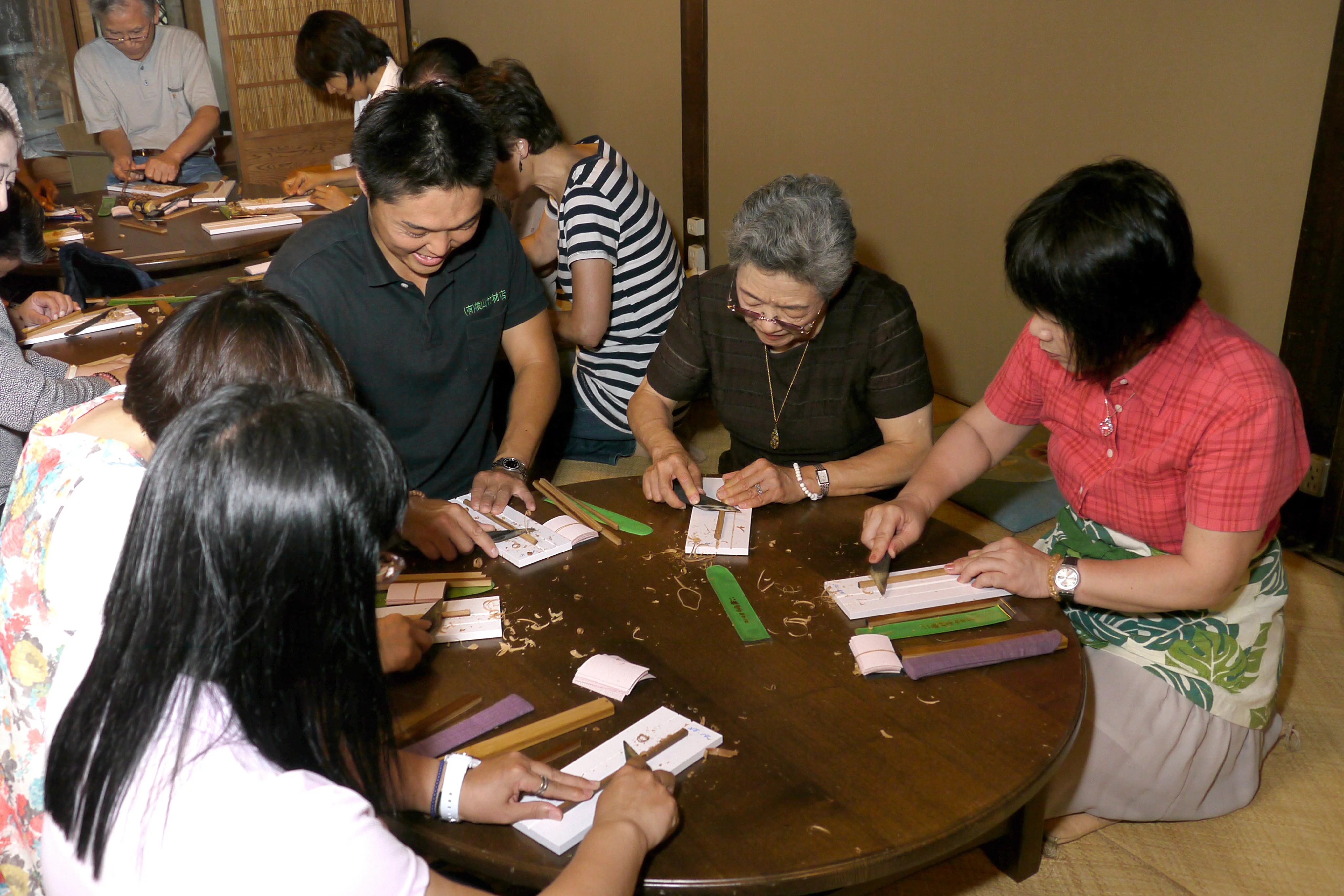 「マイ竹箸」作り