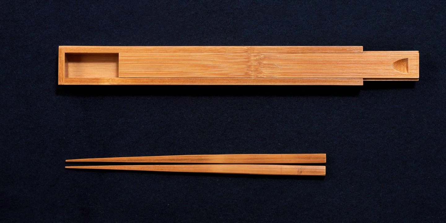 白竹茶杓入れ