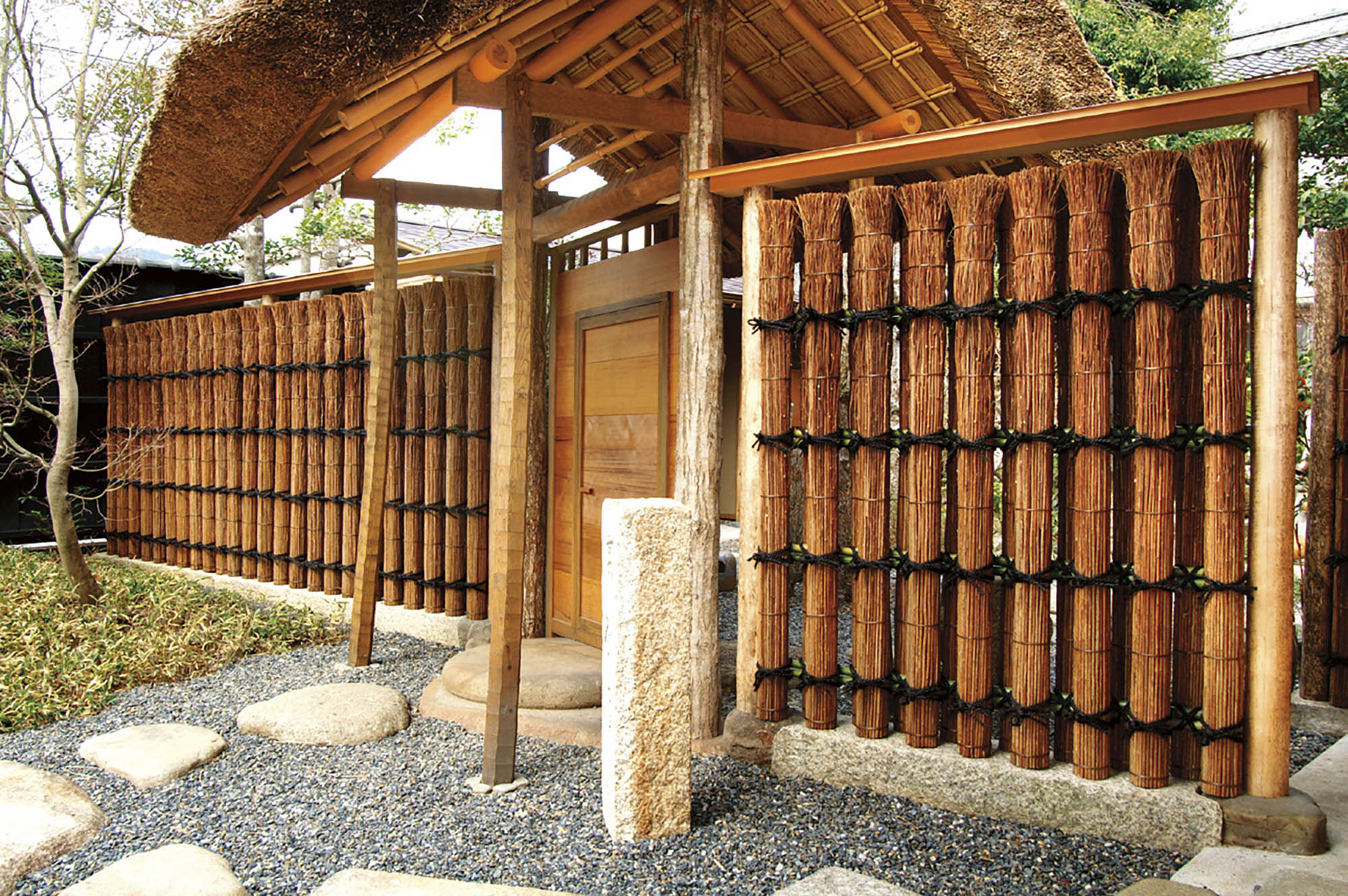 萩 松明垣 | 有限会社 横山竹材店|竹・竹垣・竹建材・竹インテリア・竹材卸問屋|Yokoyama Bamboo Products