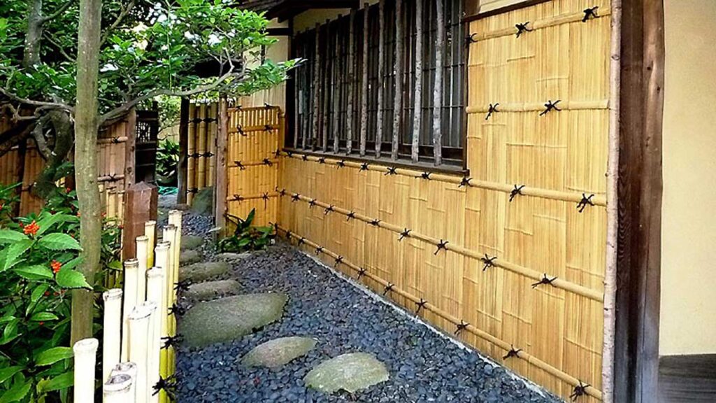 晒竹 ひしぎ垣