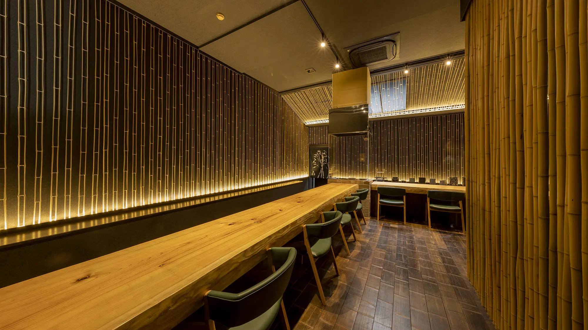 YB011 晒竹柾割（片面仕上）