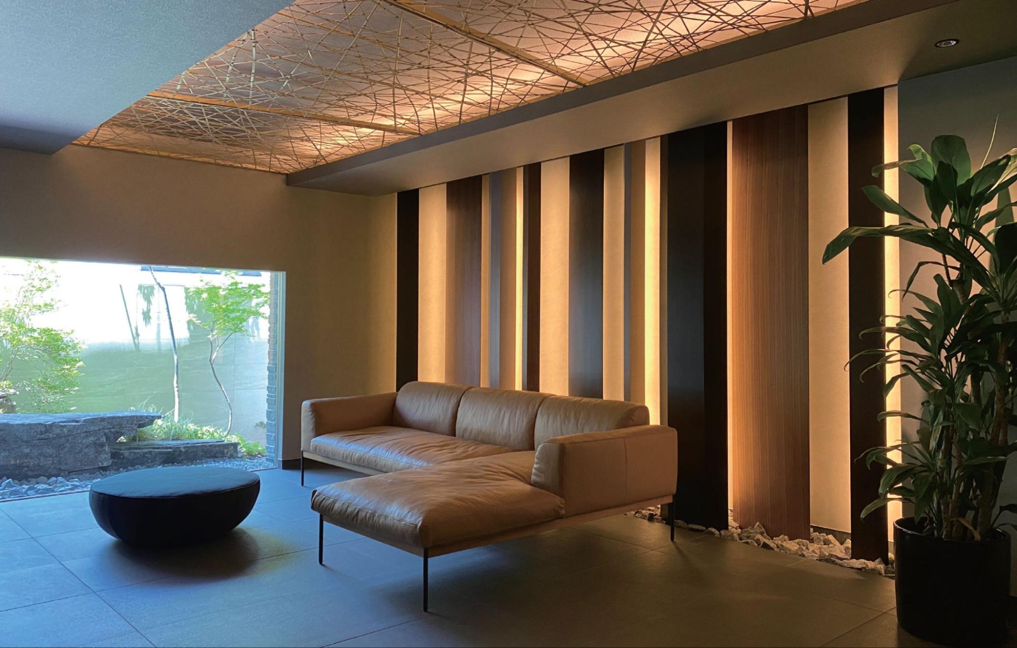 YI017-03 晒竹やたら編（アルミフレーム）