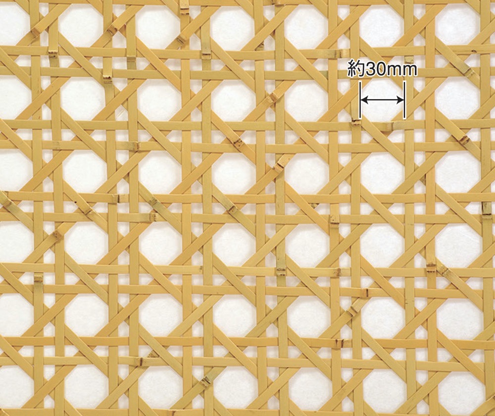 染竹身親子四ツ目編(そめたけみおやこよつめあみ)