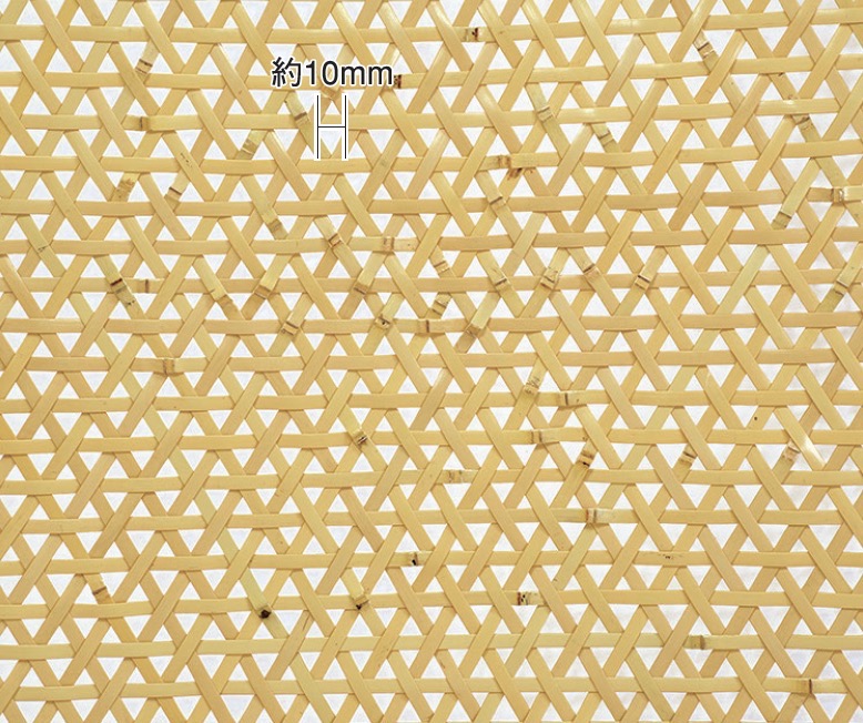 晒竹麻の葉編(さらしだけあさのはあみ)