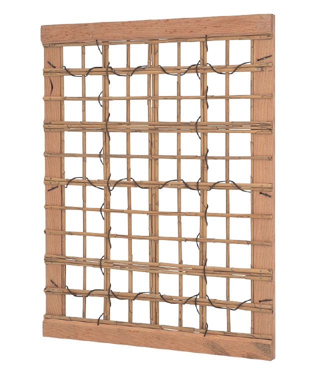 皮付葭下地窓(かわつきよししたじまど)