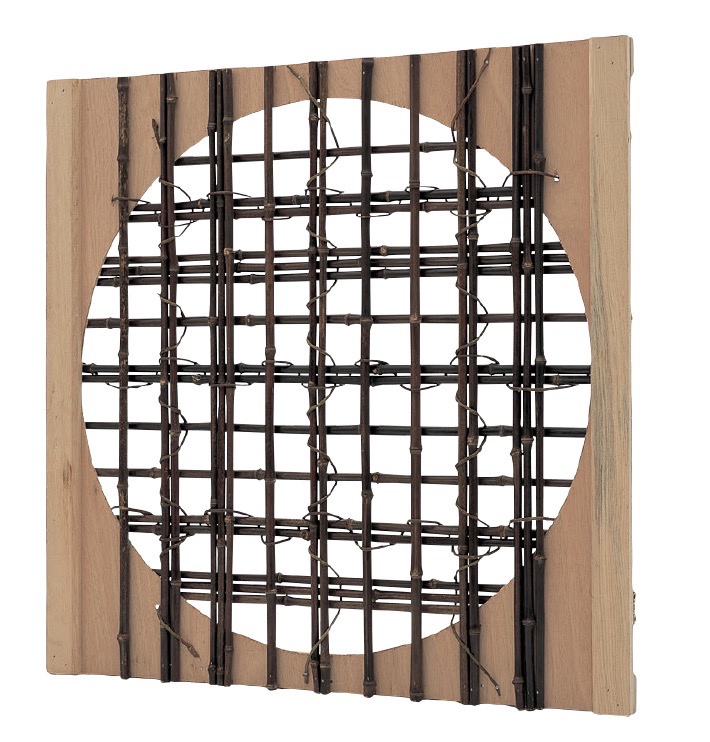 黒竹下地丸窓(くろちくしたじまるまど)