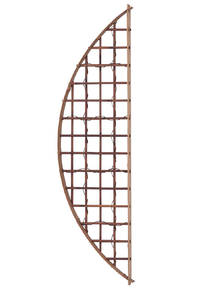 錆竹縁付煤矢竹櫛型下地窓(さびたけふちつきすすやだけしがたしたじまど)