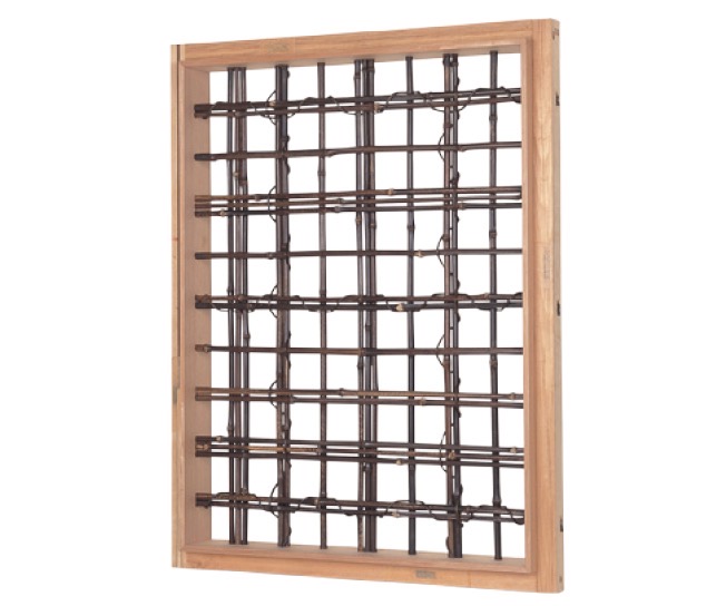 黒竹下地窓(くろちくしたじまど)