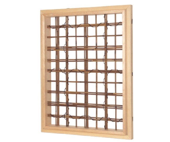 煤矢竹下地窓(すみやだけしたじまど)