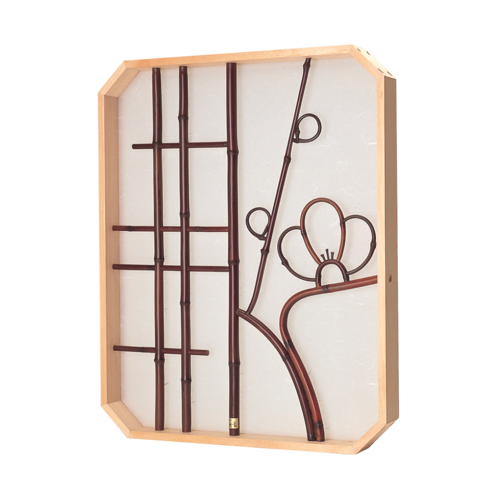 染煤竹梅柄(そめすみすだけうめがら)