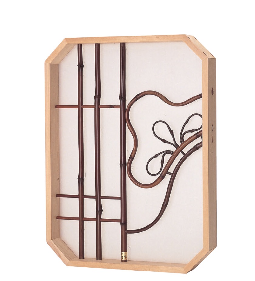 染煤竹松柄(そめすみすだけまつがら)