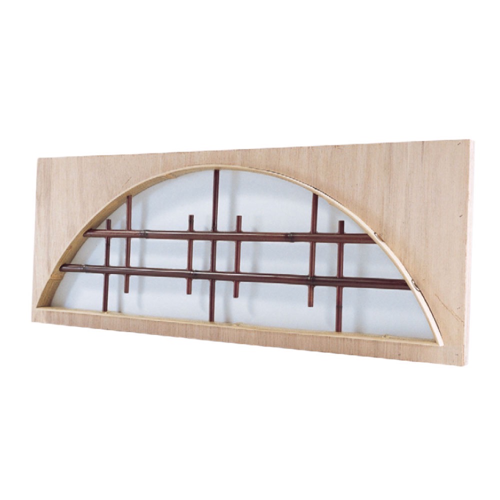 錆竹枠染煤竹抜き通し 雲龍柄(さびたけわくそめすみすだけぬきとおし(うんりゅうがら))