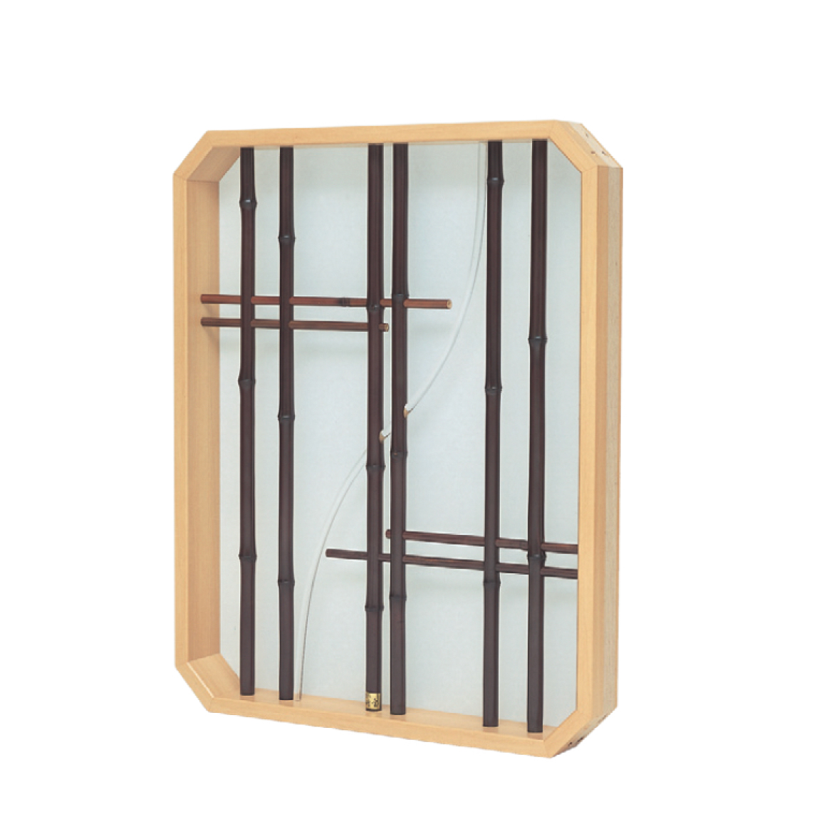 化粧枠アクリル入抜き通し プレート貼り(けしょうわくあくりるいりぬきとおしぷれーとばり)