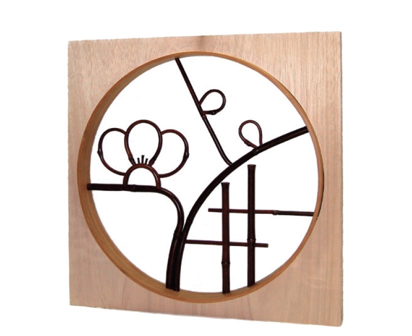 染煤竹梅柄 ミディアム(そめすみだけうめがら みでぃあむ)