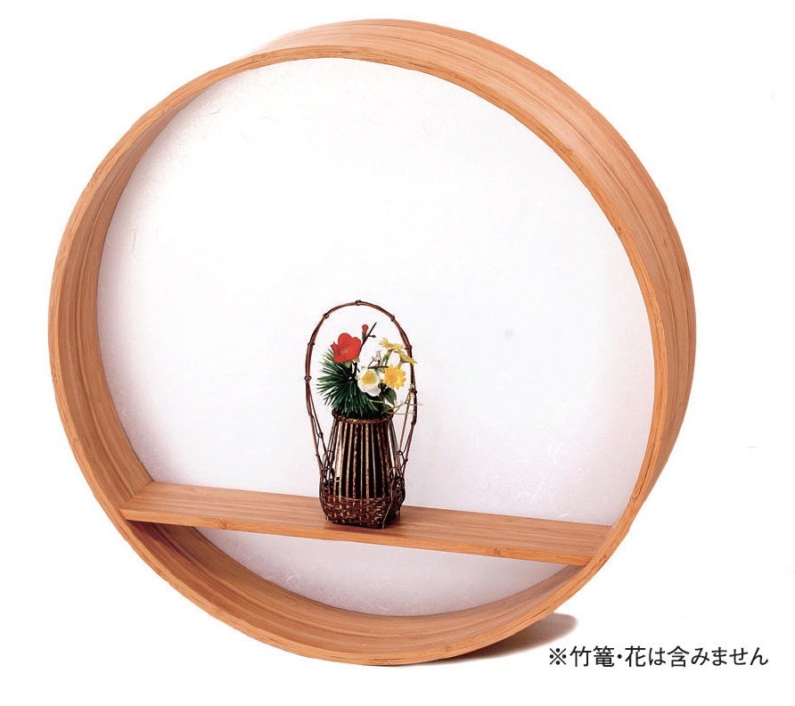 竹集成丸窓棚付(たけしゅうせいまるまどたなつき)