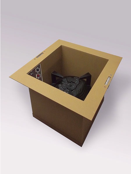 電機炭炉壇（銅製炉色）(でんきすみろだん（どうせいろいろ）)