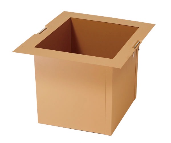 組立式本炉（炭点前用）(くみたてしきほんろ（すみてまえよう）)