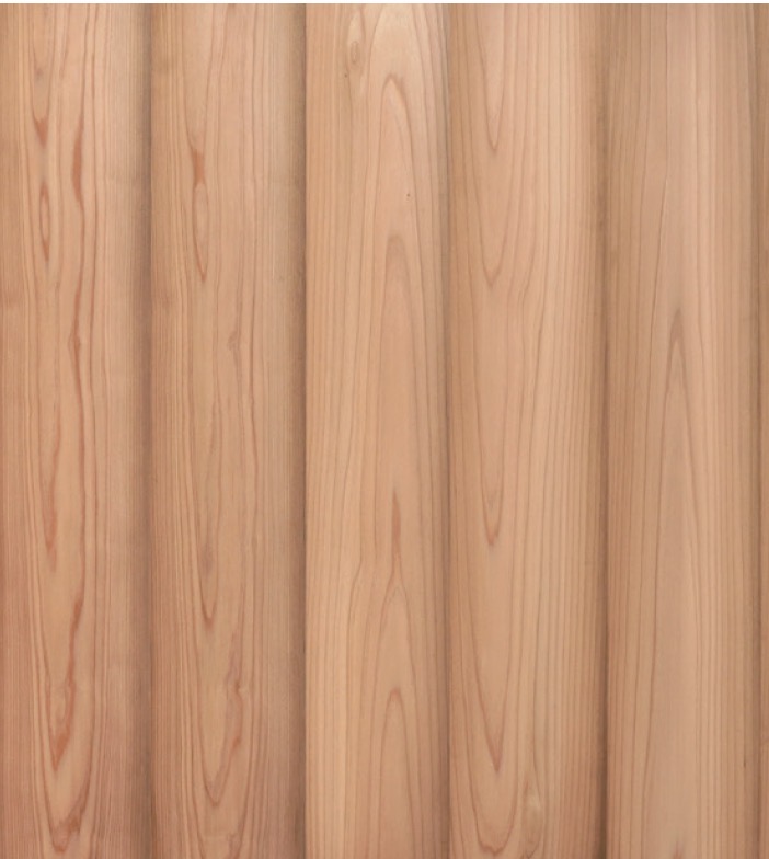 炭化杉突板鎧貼(たんかすぎつきいたよろいばり)