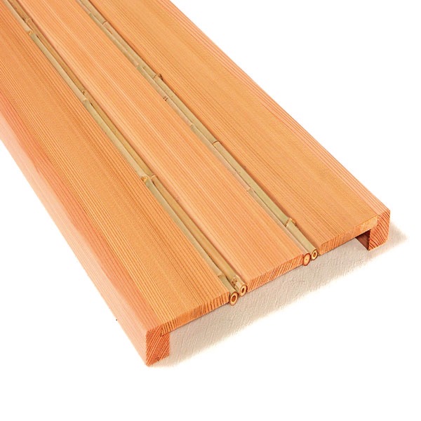 赤杉茶碗棚 框付(あかすぎちゃわんだな かまちつき)