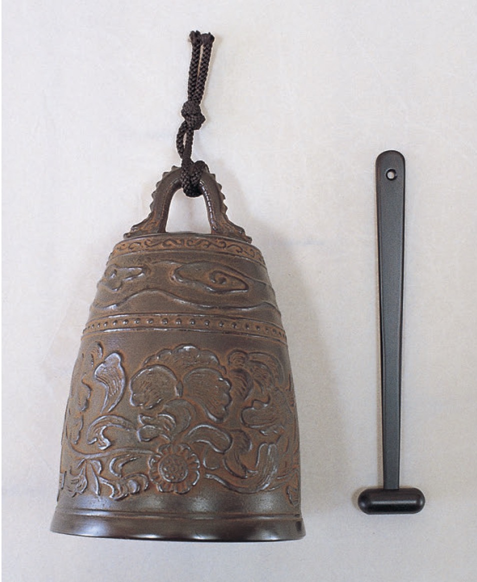 砂張利半鐘 撞木付 極上(さはりはんしょう しゅもくつき ごくじょう)