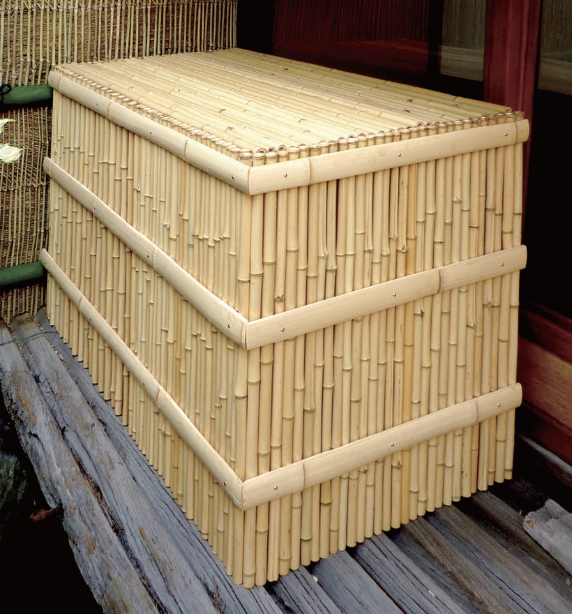 晒竹室外機隠し(さらしだけしつがいいかくし)