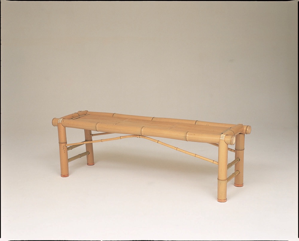 白竹縁台(固定脚)(しらたけえんだい(こていあし))