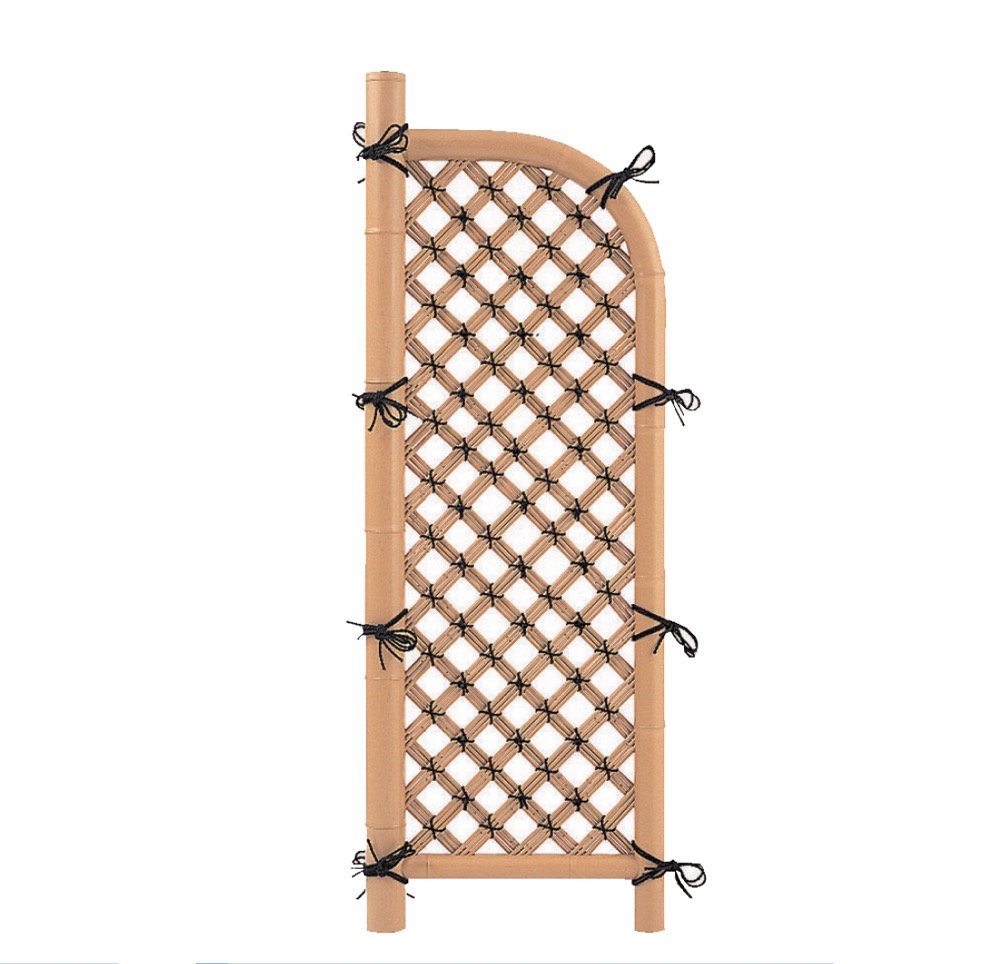 人工晒竹総菱玉袖垣(じんこうさらしだけそうびたまそでがき)