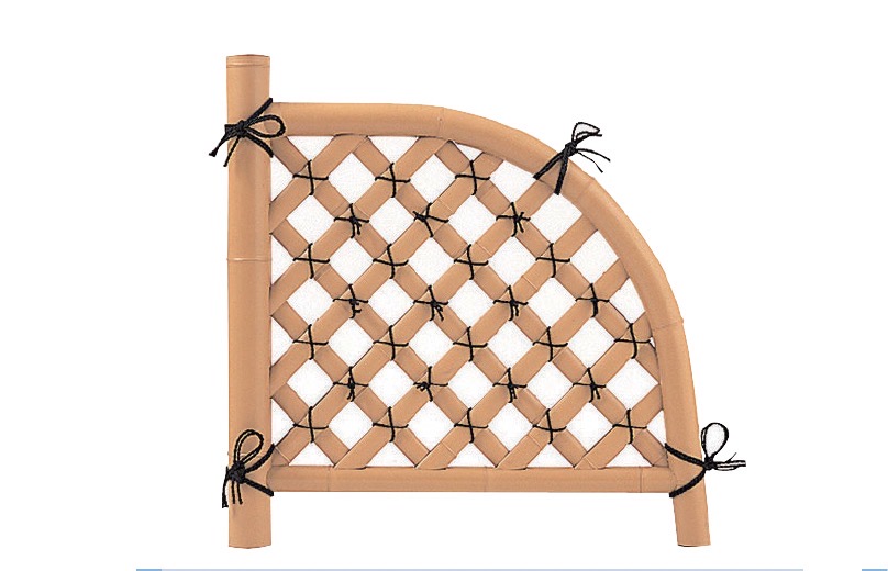 人工晒竹光悦寺垣(じんこうさらしだけこうえつじがき)