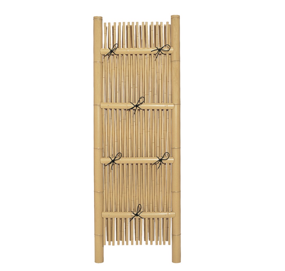 人工晒竹大津袖垣(じんこうさらしだけおおつじんがき)