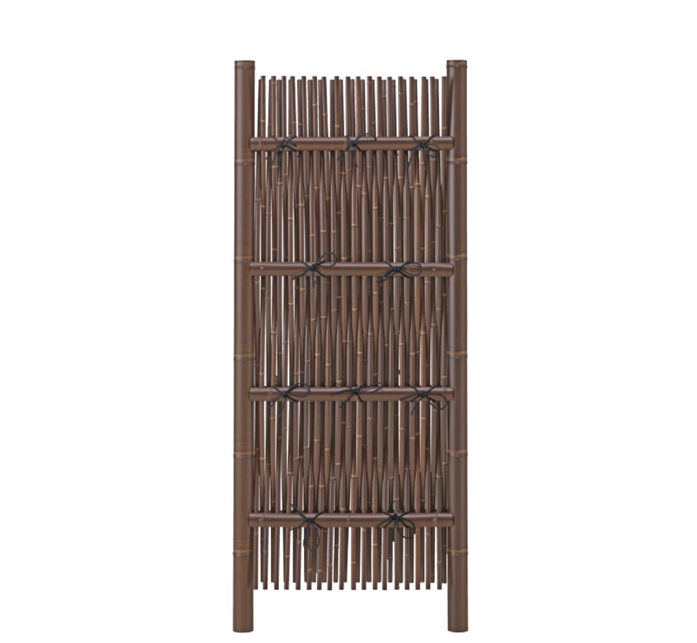 人工煤竹大津袖垣(じんこうすずだけおおつじんがき)