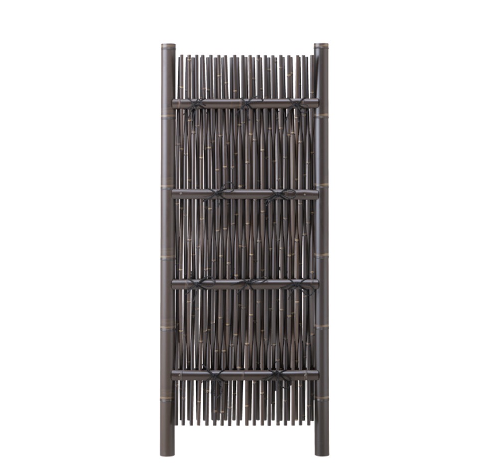 人工虎竹大津袖垣(じんこうとらだけおおつじんがき)