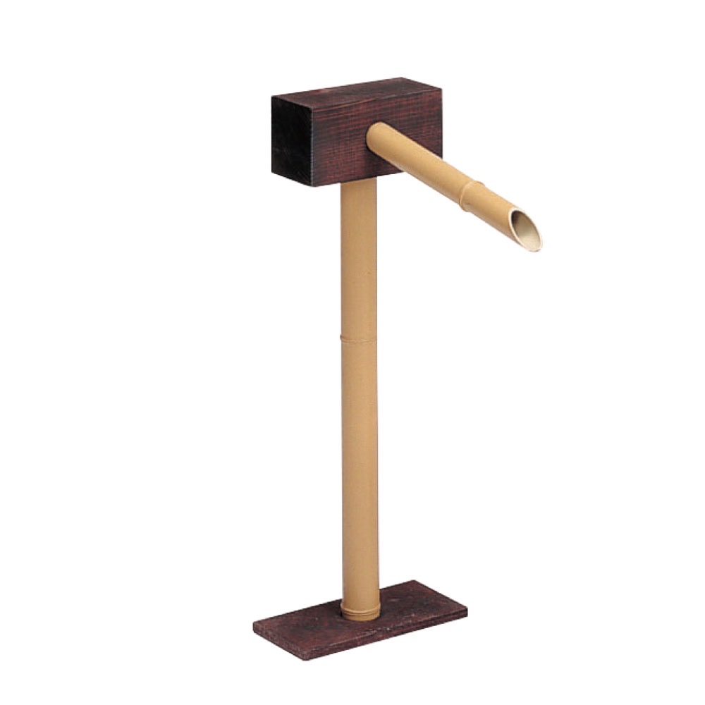 人工木枕カケヒ スタンド式(じんこうもくまくらかけひ(すたんどしき))