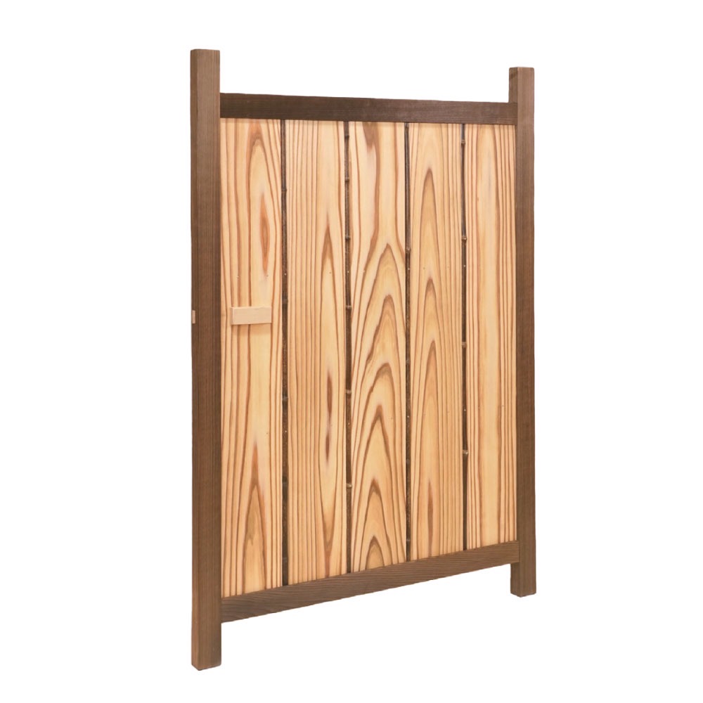 杉板貼木戸(すぎいたばりきど)