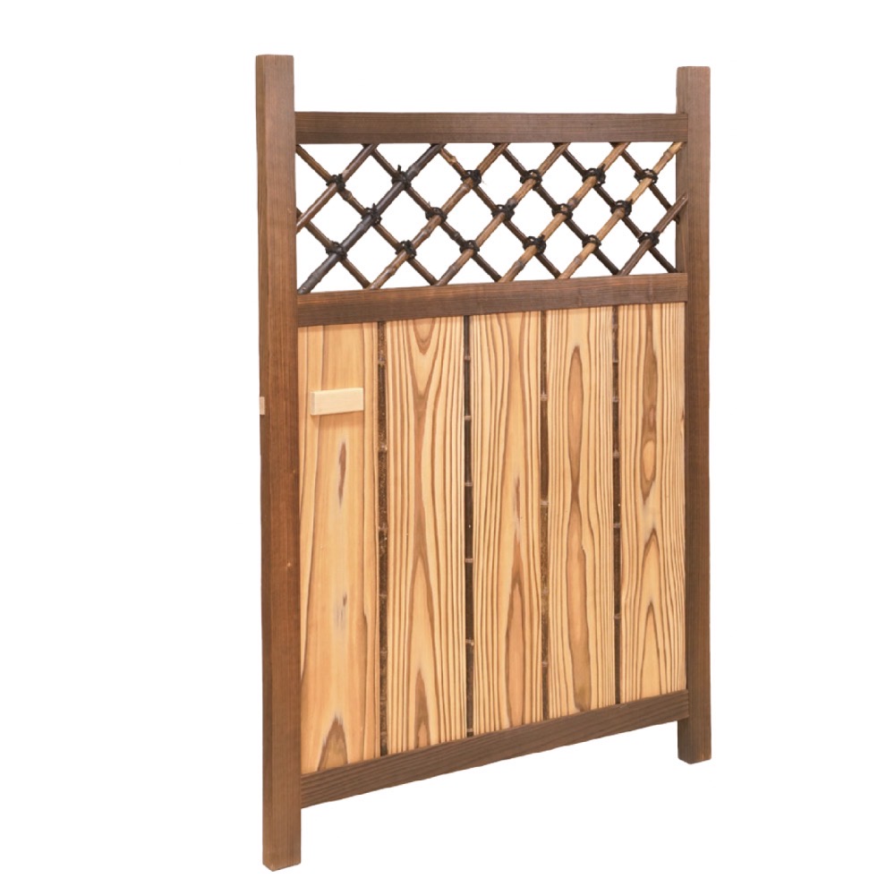 杉板貼竹入り木戸(すぎいたばりたけいりきど)