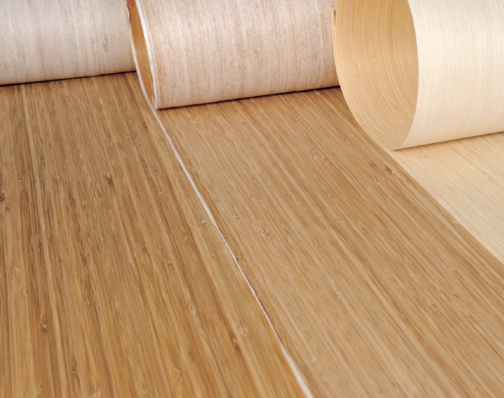 突き板和紙貼り(つきいたわしばり)