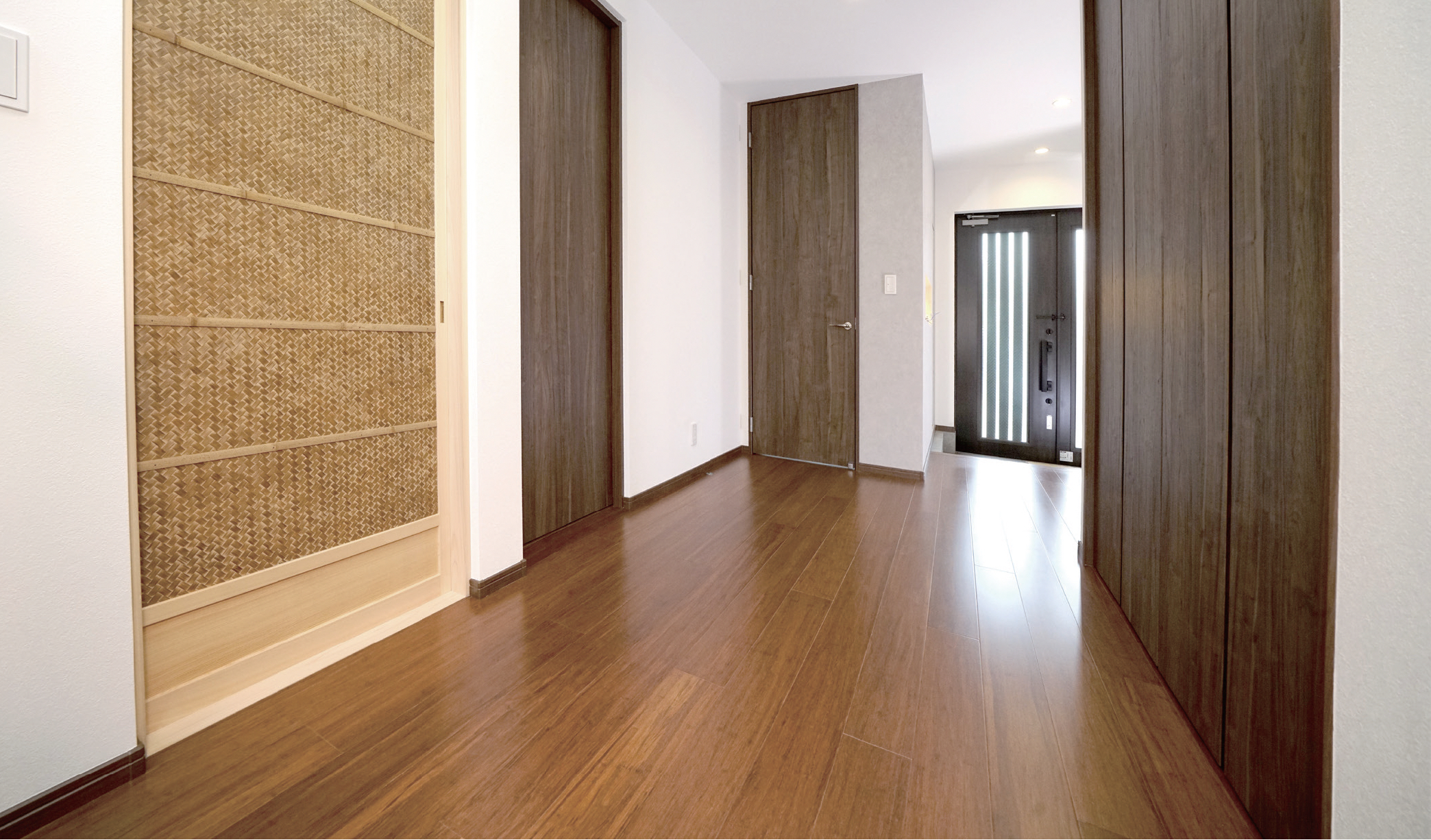 YV033 バンブーフローリング モダンブラウン 