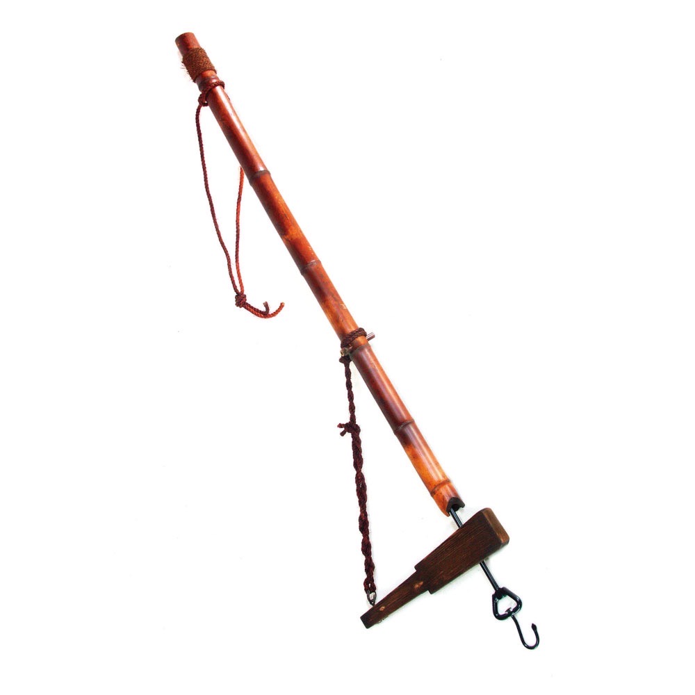 本煤竹自在鍵 扇子(ほんすみだけじざいかぎ せんす)