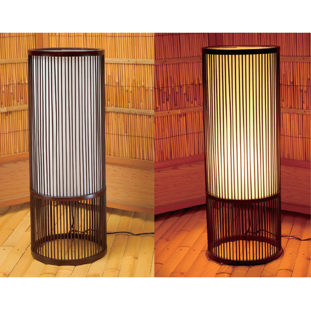 竹製格子行灯(たけせいこうしあんどん)