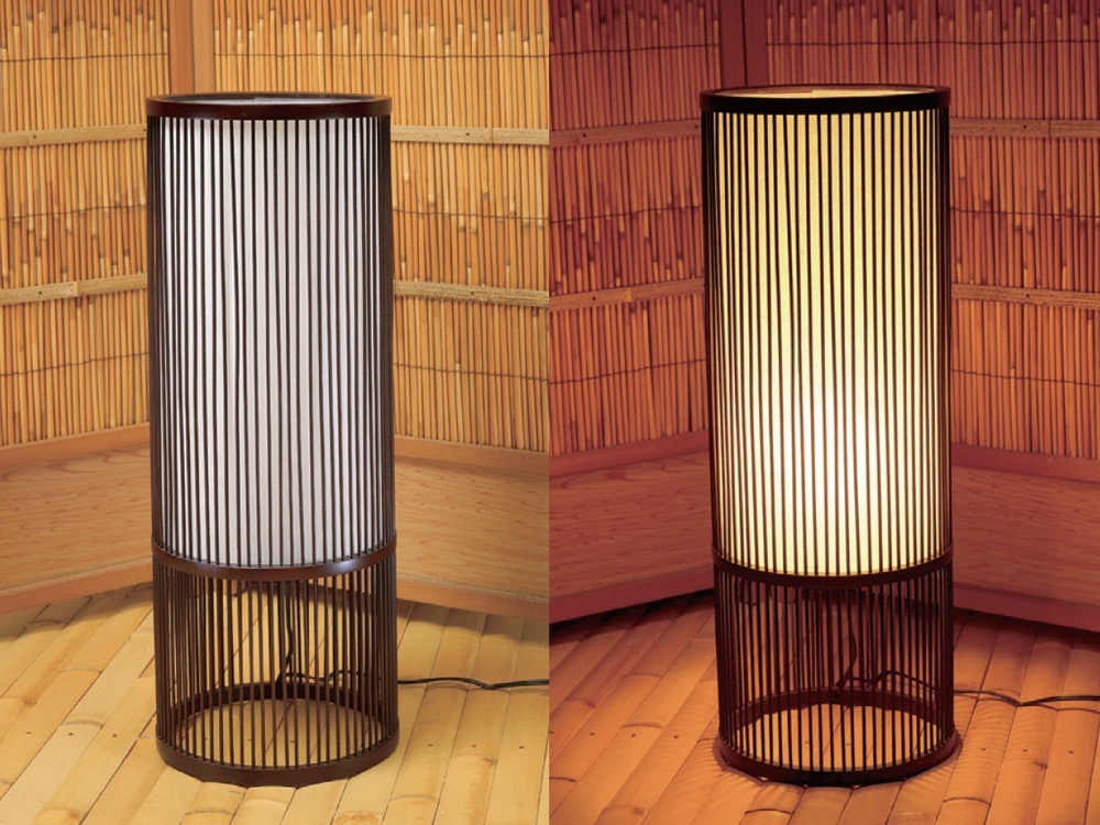 竹製格子行灯(たけせいこうしあんどん)