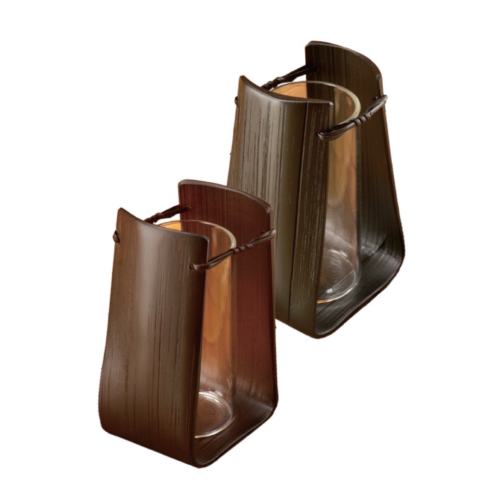 のし花生け（茶・黒）(のしばないけ)