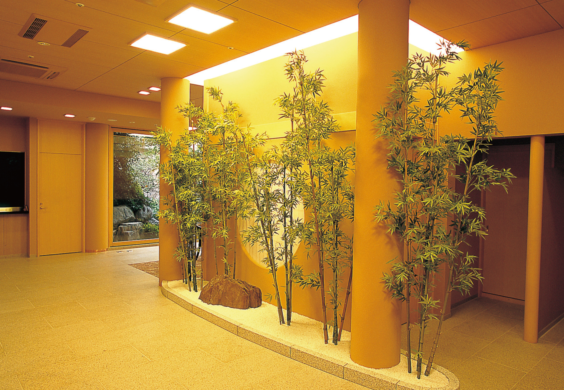 ディスプレイ装飾竹